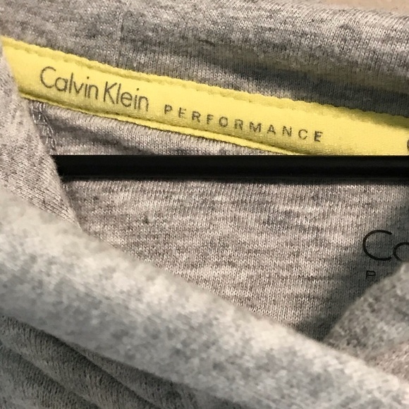 EUC Calvin Klein Performance Cropped Logo Hoodie - Picture 12 of 13